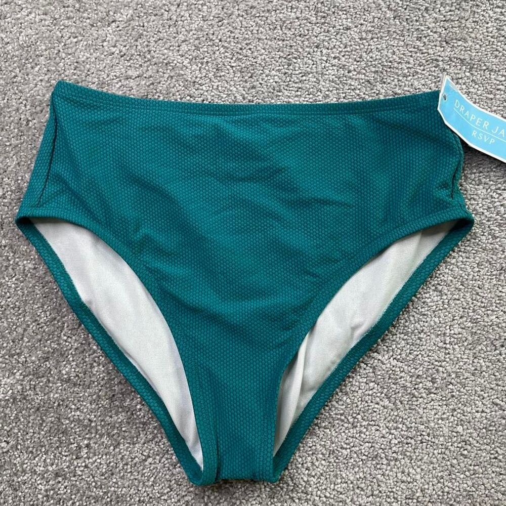 Draper-james Women's Green and Blue Bikini-and-tankini-bottoms